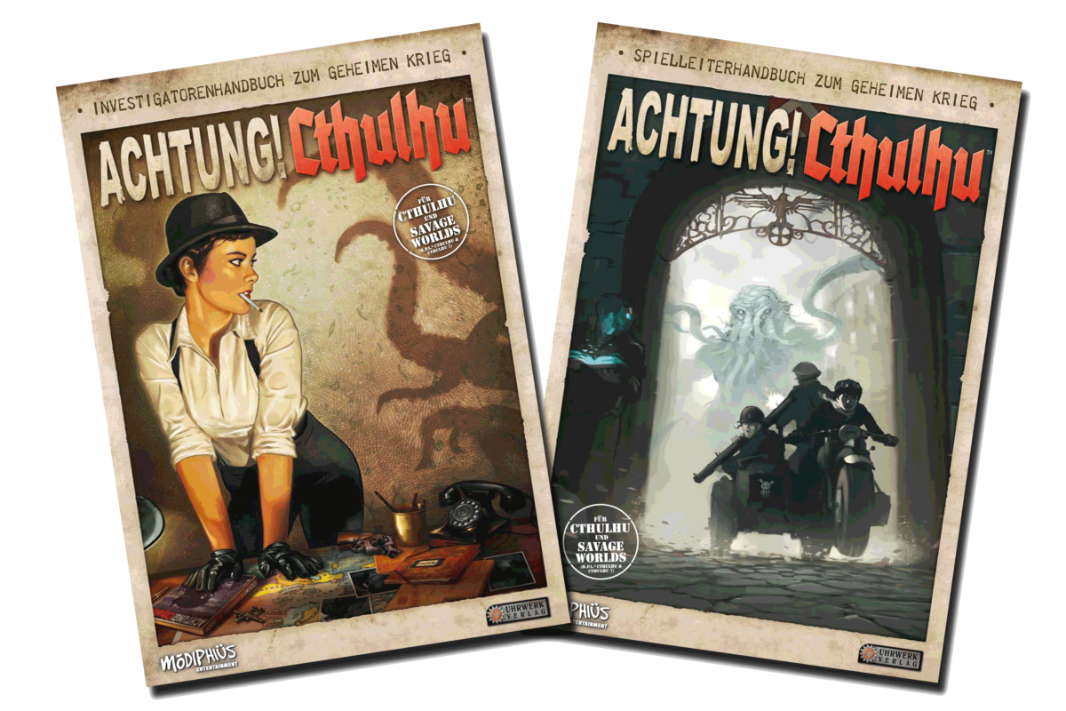 Achtung! Cthulhu – PDF-Versionen jetzt im Shop erhältlich – Uhrwerk Verlag